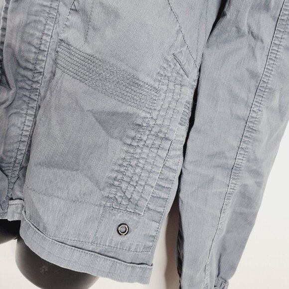 Burton London Y2K 2000s Aviator Military Urban Street Vintage Utility Jacket S - Picture 6 of 12